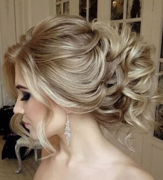 Incredible full Wild Waves up-do 