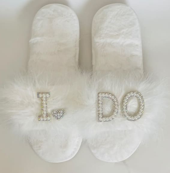 bride slippers for the luxe bride