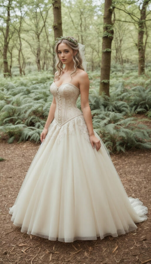 Elegant Corset Over Wedding Dress: Timeless Bridal Fashion Trend