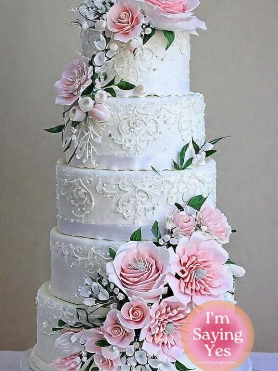 The Most Beautiful Pink Wedding Cake Ideas You Have to See