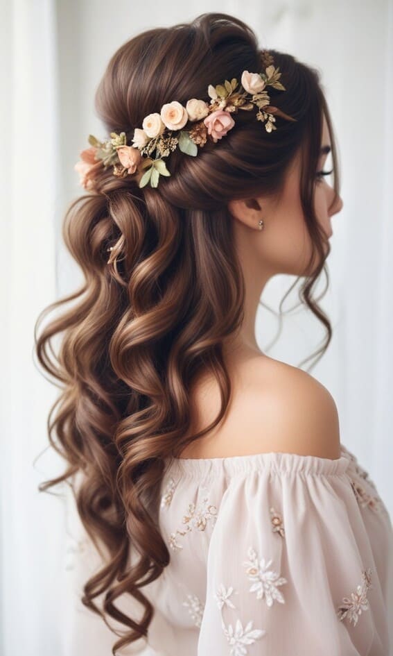 romantic hairstyle 