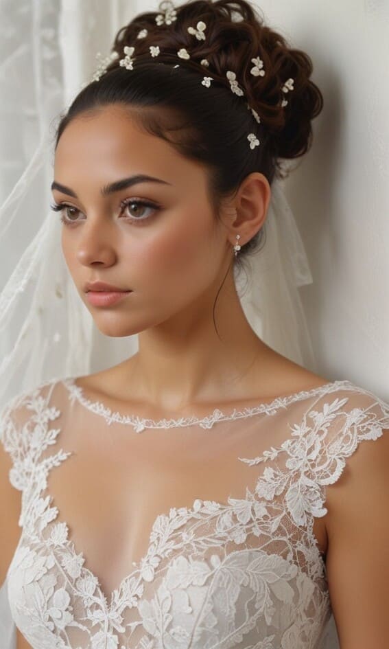 romantic hairstyle ideas for weddings 