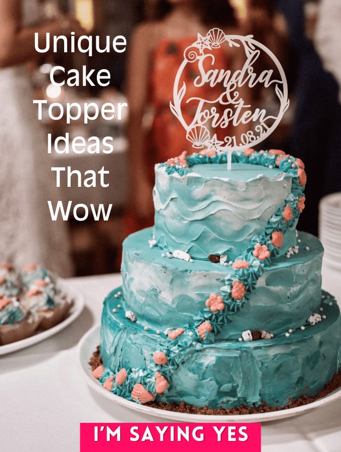 Unique Cake Topper